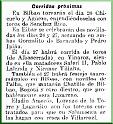 Anuncio Novillada en Eibar de Morenito. 6-1926.